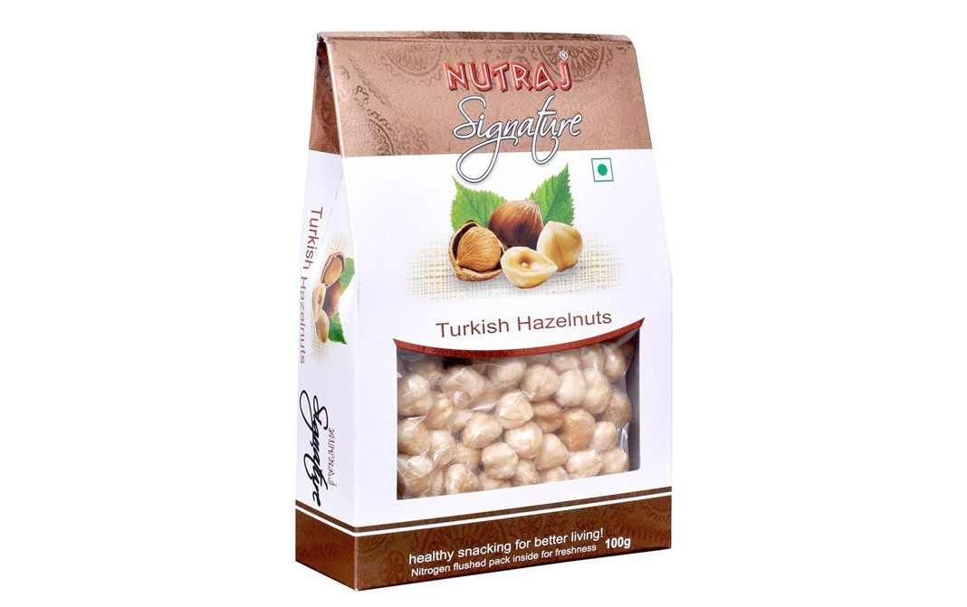 Nutraj Signature Turkish Hazenuts    Box  100 grams